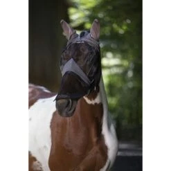 EQUITHÈME Vliegenmasker Anti-UV 2IN1 Grijs -Waldhau Paard Winkel ekkia 306 913 003 ambi.00637f