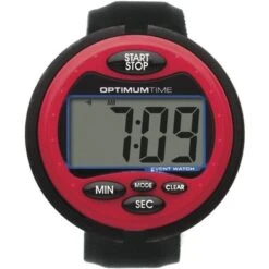 Optimum Time Stopwatch Rood