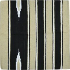Randol's Navajo Show Blanket Beige/Zwart/Wit 76cm X 76cm