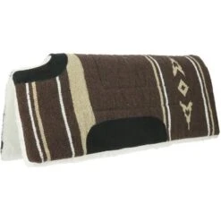 Westride Zadelpad Navajo Met Schoftuitsparing Bruin 76x76cm