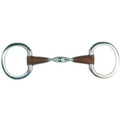 Metalab Dubbelgebroken Bustrens Hol Mondstuk Met Leer