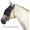 F.R.A. Cavallo Horse & Rider Vliegenmasker Zonder Oren Zwart -Waldhau Paard Winkel fra fly mask without ears.5d7d6c