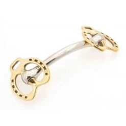 HB Harry And Hector Show-Bit RVS Met Hoefijzers RVS