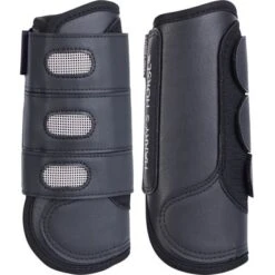 Harry's Horse Beenbeschermers Eventing Front Zwart