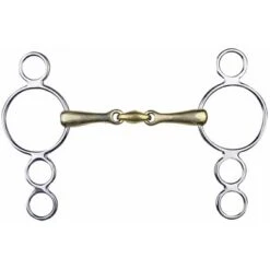 HKM Pessoabit Argentaan 16mm Met Edelstaalringen