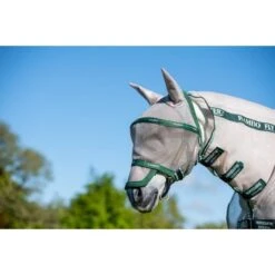 Rambo Vliegenmasker Plus Oatmeal/Green -Waldhau Paard Winkel hw dmaf15 mgg0 1.6f1a7e