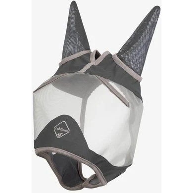 LeMieux Vliegenmasker ArmourShield Pro Half Grijs 6 LeMieux Vliegenmasker ArmourShield Pro Half Grijs - Afbeelding 4