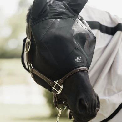 Kentucky Horsewear Kentucky Vliegenmasker Classic Met Oren Zilver 4 Kentucky Horsewear Kentucky Vliegenmasker Classic Met Oren Zilver - Afbeelding 2