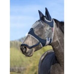 LeMieux Vliegenmasker Amour Shield Pro Oren & Neus Navy -Waldhau Paard Winkel lm full mask 1.1f8685