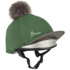 LeMieux Hat Silks Hunter Groen/Grijs One Size