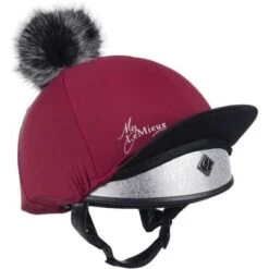 LeMieux Hat Silks Mulberry One Size