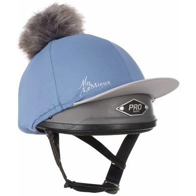 LeMieux Hat Silks Ice Blue/Grijs One Size 3 LeMieux Hat Silks Ice Blue/Grijs One Size