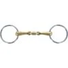 Horka Watertrens Dubbel Gebroken 18mm Goldbrass -Waldhau Paard Winkel productagradi a1156612 1.5c4ca8