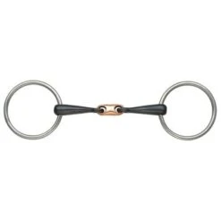 Shires Bit Koperen Schakel Sweet Iron Black Sweet Iron