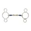 Shires Sweet Iron Twee Rings Bit Met Schakel Blue Sweet Iron -Waldhau Paard Winkel productsh 5212.41ec4e
