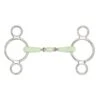 Shires Watertrens 2 Rings Bit Equikind Pale Green -Waldhau Paard Winkel productsh 6312.53d955