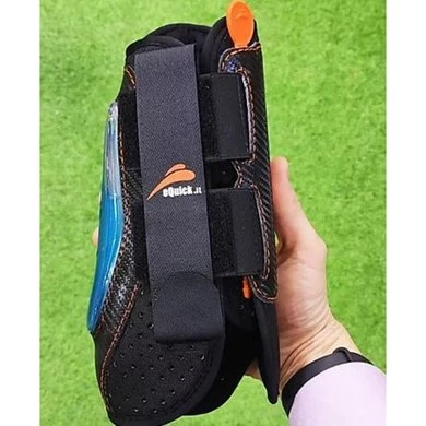 EQuick Peesbeschermers EVenting Pro Front Zwart 4 EQuick Peesbeschermers EVenting Pro Front Zwart - Afbeelding 2