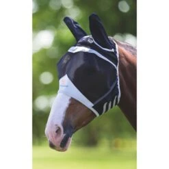 Shires Vliegenmasker Met Oren Mesh Black 10 Shires Vliegenmasker Met Oren Mesh Black -Waldhau Paard Winkel shires 6662 black.0cf97a