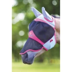 Shires Vliegenmasker Air Motion Met Oren En Neus Roze 12 Shires Vliegenmasker Air Motion Met Oren En Neus Roze -Waldhau Paard Winkel shires 6678 pink.15d824