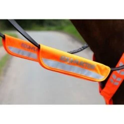 Equi-Flector Hoofdstel/halster Strips Reflecterend Oranje One Size