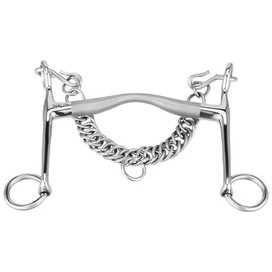 Sprenger Dressuurstang Satinox 14mm RVS 7cm Schaar 3 Sprenger Dressuurstang Satinox 14mm RVS 7cm Schaar