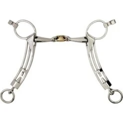 Stübben Sweet Copper Icelandic Weymouth Dressuurstang RVS