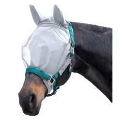 Waldhausen Vliegenmasker Premium Voor Halster Met Oren Zilvergrijs -Waldhau Paard Winkel wald 63147111 pon 2.cf4464