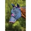 Weatherbeeta Vliegenmasker Comfitec Deluxe Durable Mesh Met Oren En Neus Navy/Paars -Waldhau Paard Winkel wb 1009431000 navypurple wb fly mask nose ears image hero null.5fe9d7