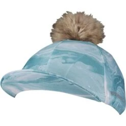 Weatherbeeta Hat Silk Swirl Turquoise One Size