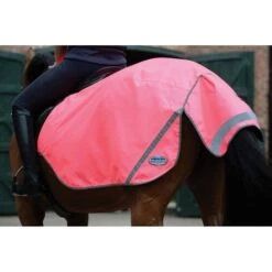 Weatherbeeta Exercise Sheet 300D Reflective Pink 18 Weatherbeeta Exercise Sheet 300D Reflective Pink -Waldhau Paard Winkel wb 808052 stand.2915b1